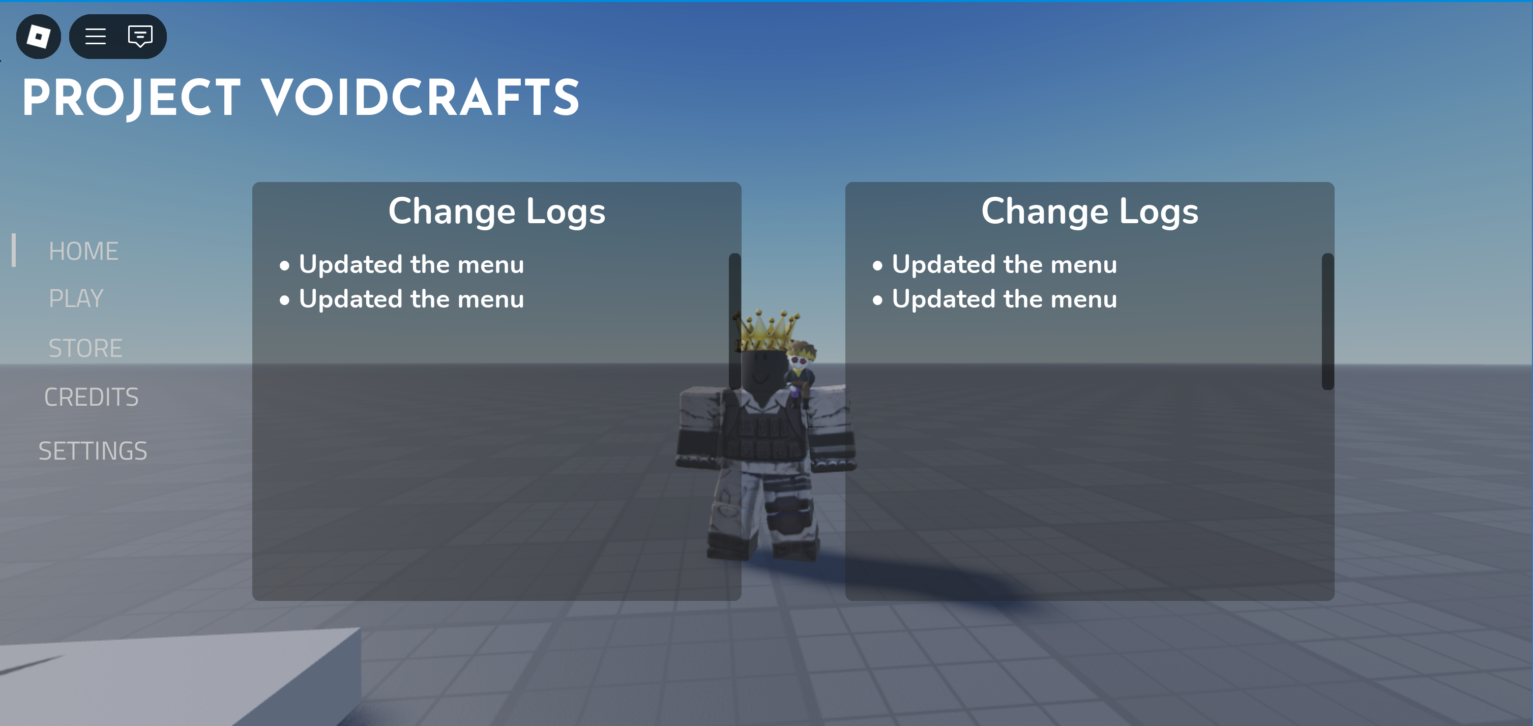 Advanced Military Menu