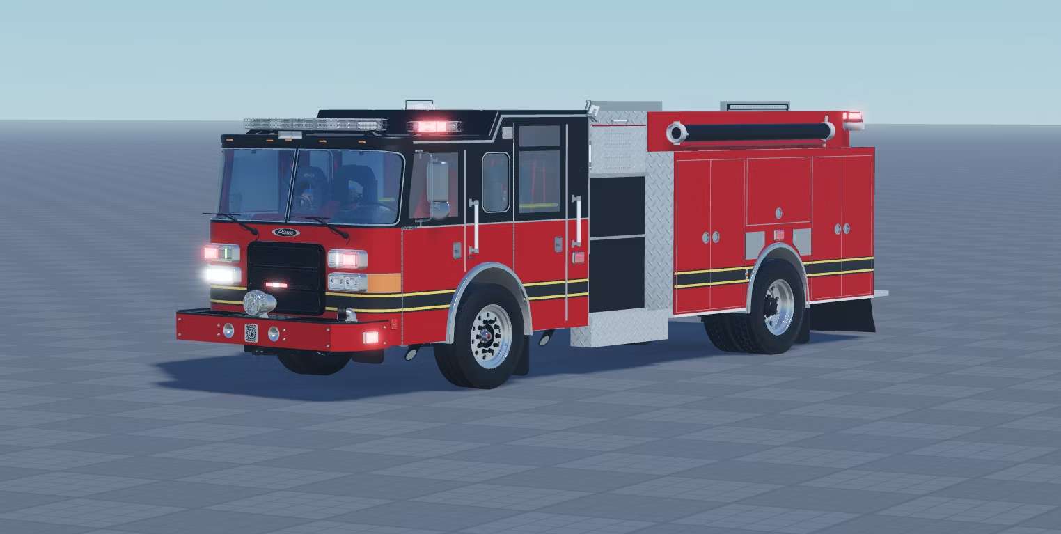2007 Pierce Enforcer - Roblox Fire Engine
