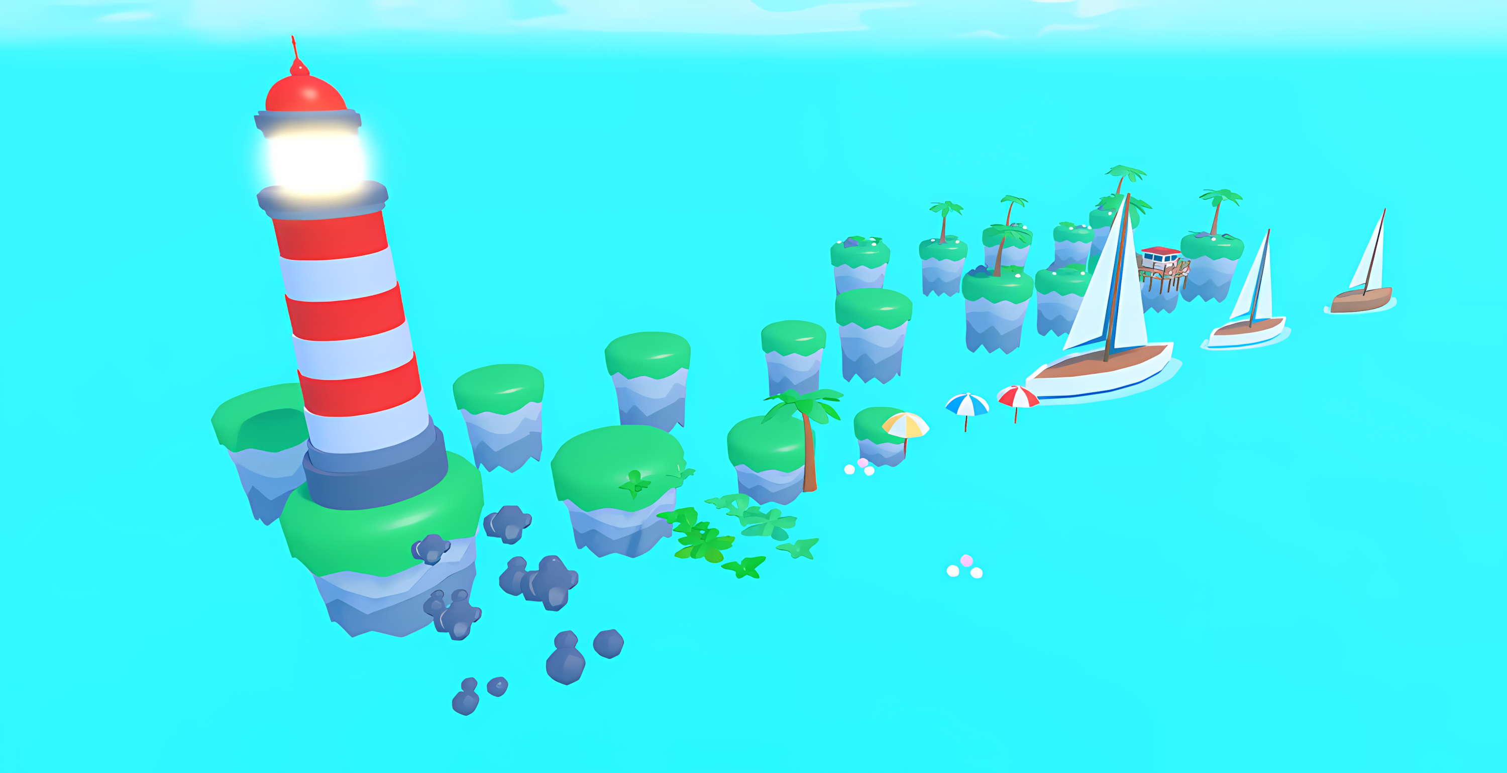 Low Poly Beach Asset Pack