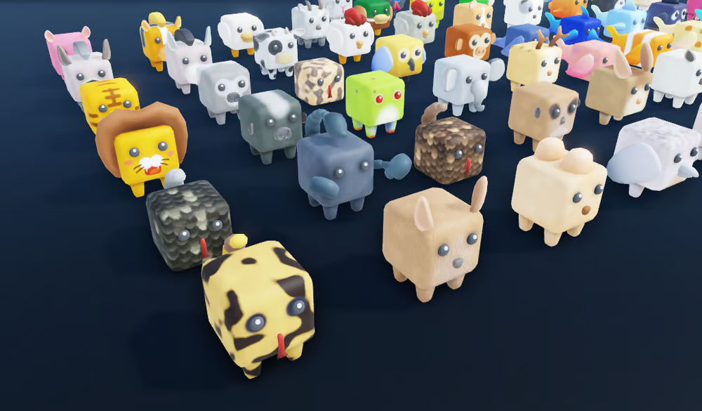 60 Simulator Animal Pet Pack