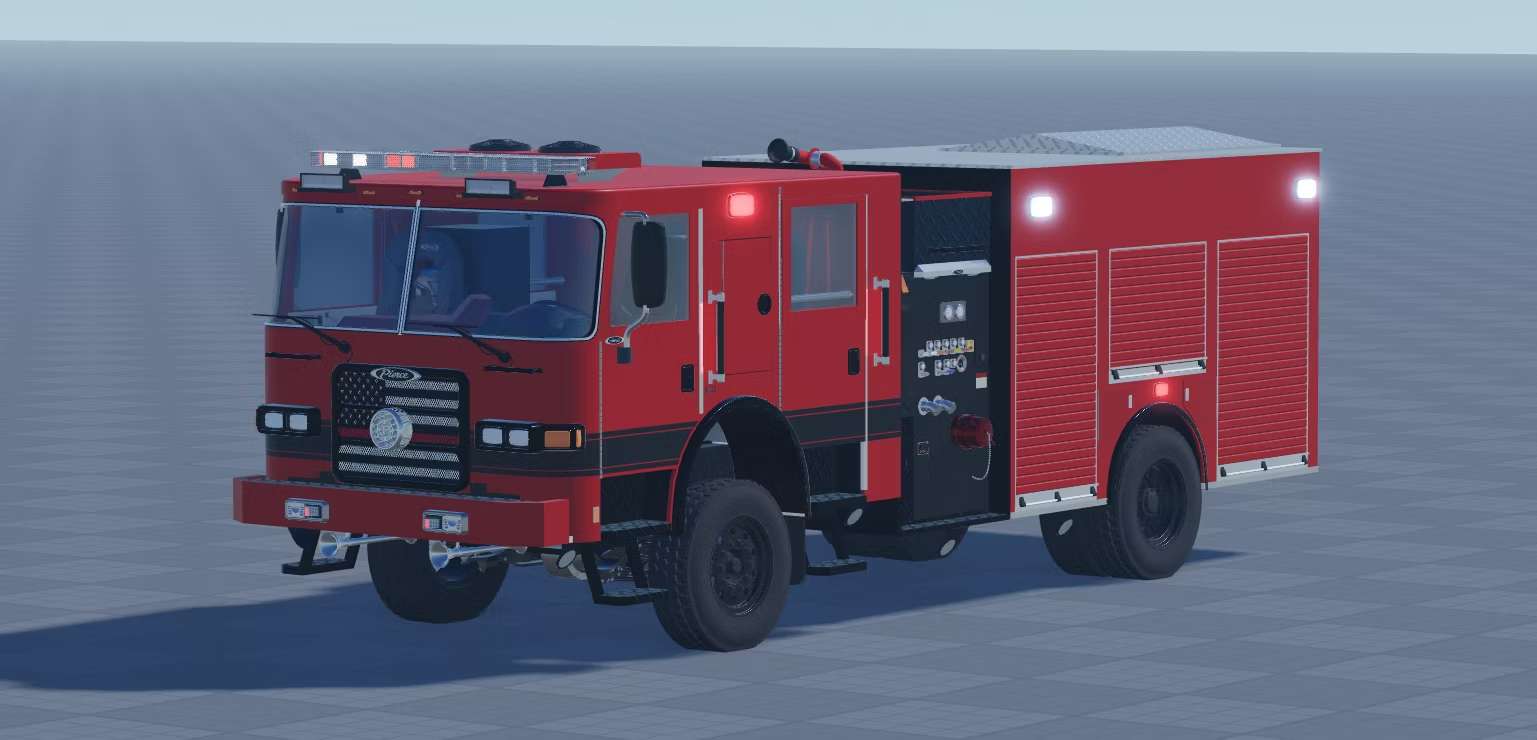 21 Arrow XT Rained - Roblox fire Engine