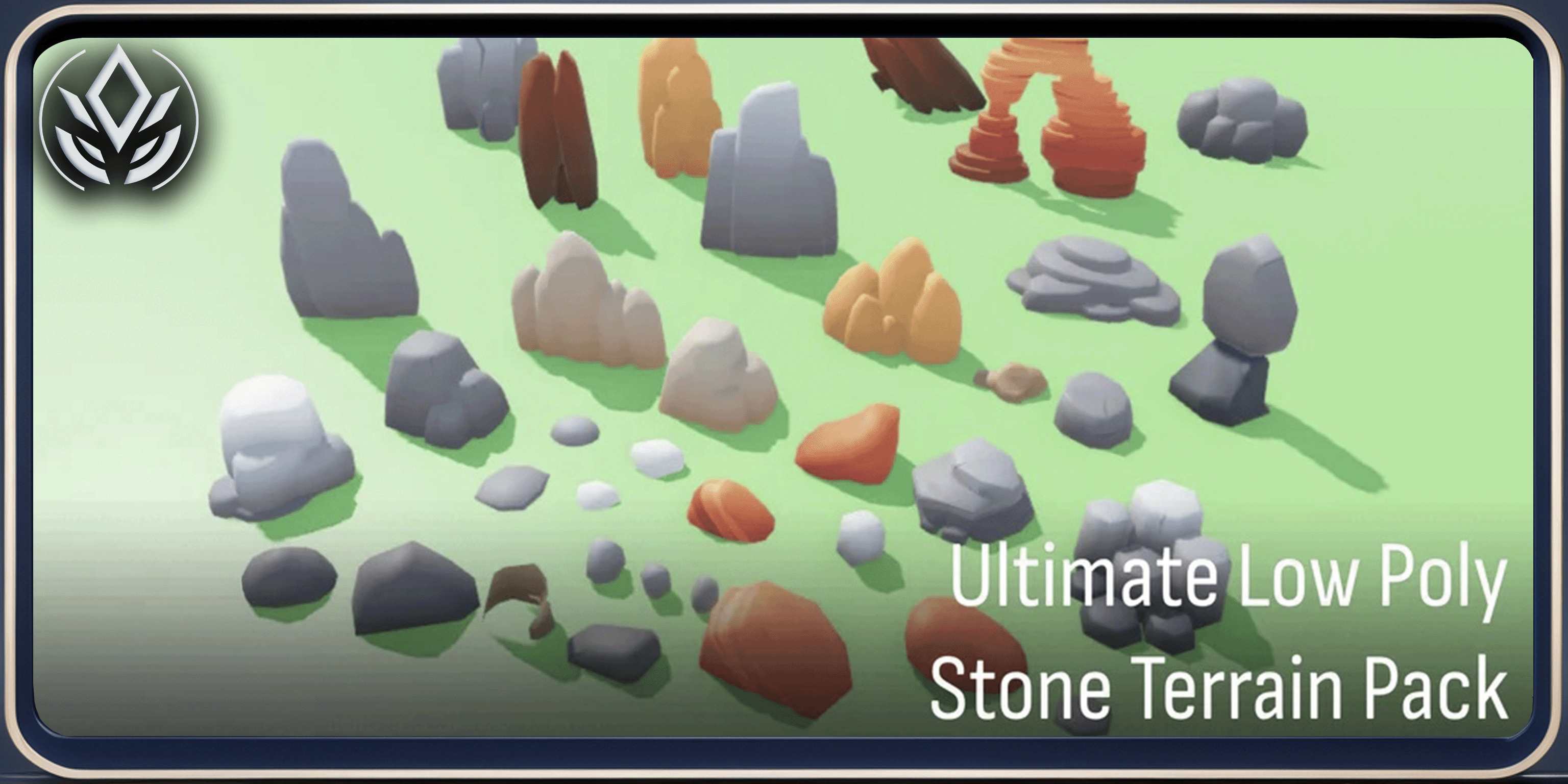 Ultimate Low Poly Stone Terrain