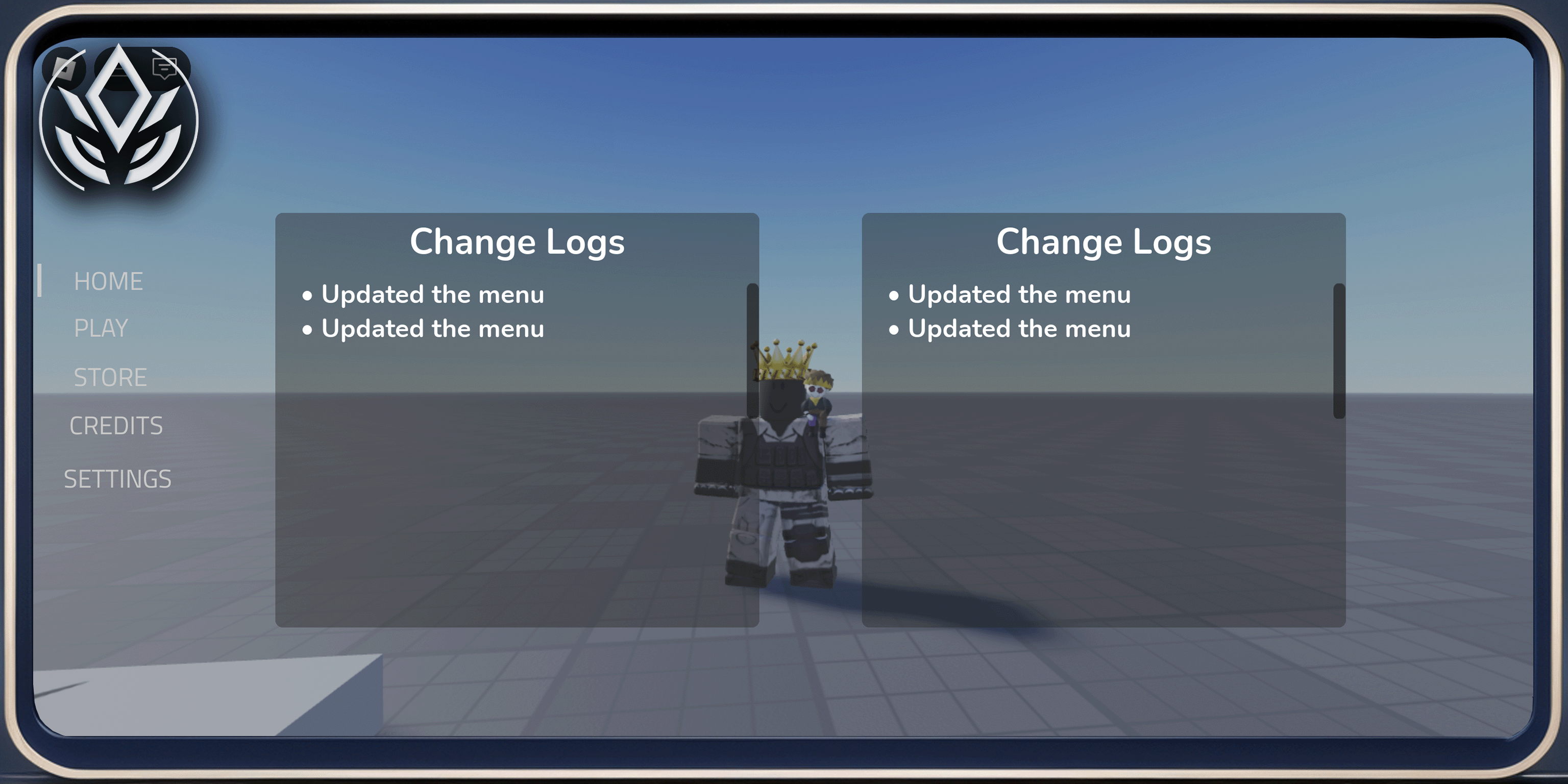 Advanced Military Menu